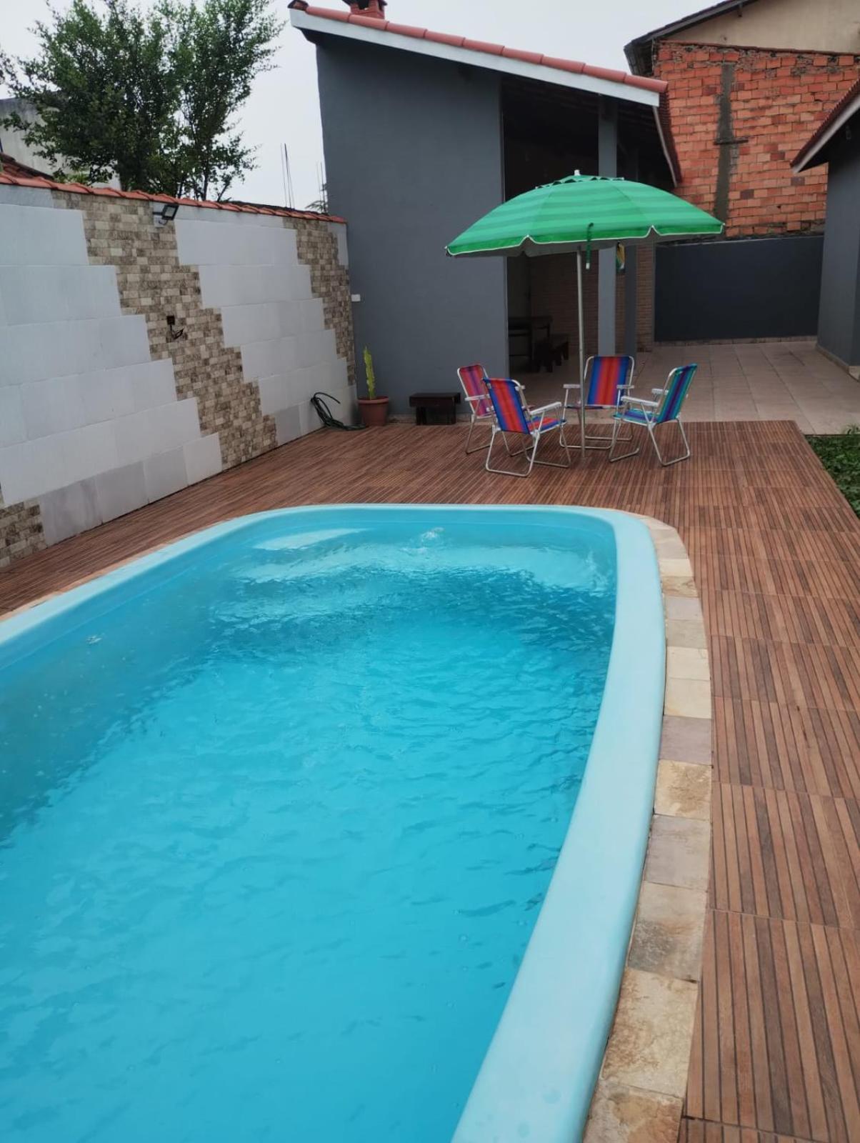 Casa Na Praia Com Piscina E Churrasqueira Itanhaém المظهر الخارجي الصورة