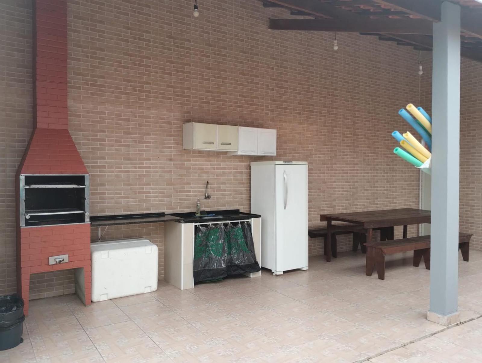 Casa Na Praia Com Piscina E Churrasqueira Itanhaém المظهر الخارجي الصورة